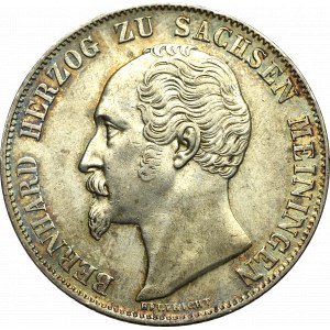 Germany, Saxony-Meiningen, 2 gulden 1854