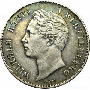 Germany, Wirtemberg, 2 guldeny 1847