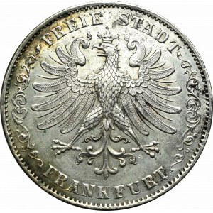 Germany, 2 taler = 3 1/2 gulden 1843 Frankfurt