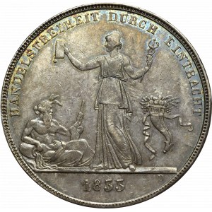 Germany, Wilhelm I, Thaler 1833, Wurttemberg