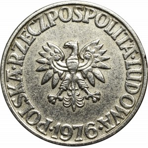 PRL, 5 złotych 1976 miedzionikiel