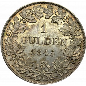 Niemcy, Bawaria, 1 gulden 1845