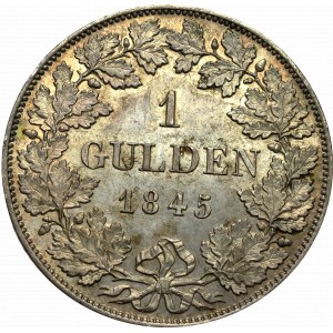 Germany, Bayern, 1 gulden 1845