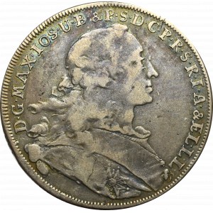 Germany, Bavaria, Maximilian Joseph, thaler 1755