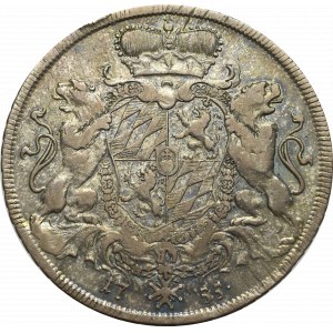 Germany, Bavaria, Maximilian Joseph, thaler 1755