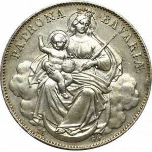 Germany, Bavaria, Ludvik II, Taler 1866