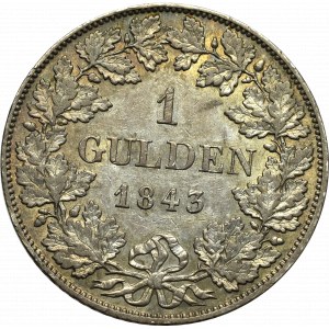 Niemcy, Bawaria, 1 gulden 1843