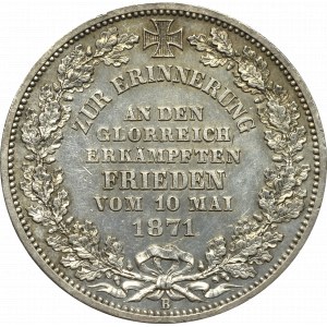 Niemcy, Bremen, Talar 1871 Hannower - zwycięstwo nad Francją