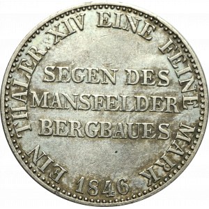 Germany, Friedrich Wilhelm, Thaler 1846