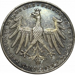 Germany, Frankfurt, 2 gulden 1848