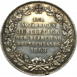 Germany, Bremen, Thaler 1863 - 50 years of liberation of Germany