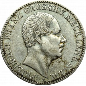 Germany, Mecklenburg-Schwerin, Thaler 1848