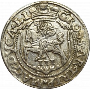 Zygmunt II August, Trojak 1563, Wilno - LI/LI
