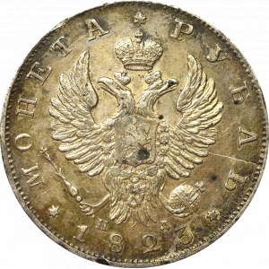Russia, Alexander I, rouble 1823 ПД