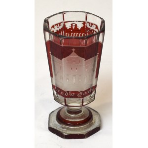 Poland, Biedermeier souvenir chalice from Szczawnica