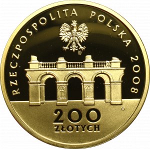 III RP, 200 złotych 2008, rocznica odzyskania niepodległości