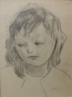 Wacław Borowski (1885-1954), Portret dziecka