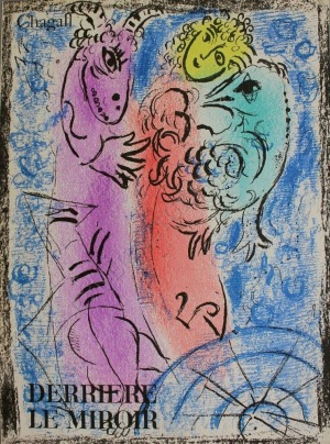 Marc Chagall (1887-1985), Okładka „Derriére le Miroir”(no.132, 1962, Mourlot #355)