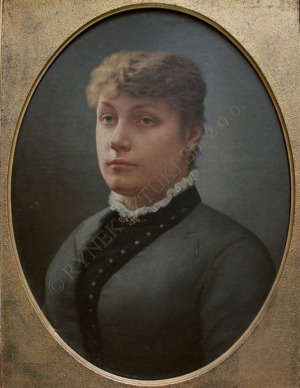 Adrien Geefs (1866-1896), Portret młodej kobiety