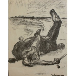 Max Liebermann (1847-1935), Poległy jeździec