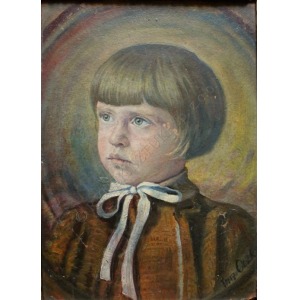 Vincenz [Wincenty] Oczko (1885-1946), Portret chłopca