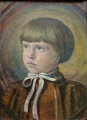 Vincenz [Wincenty] Oczko (1885-1946), Portret chłopca