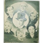Program filmowy ROMANTYCZNA ŻONA z 1937 roku