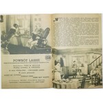 Program filmowy POWRÓT LASSIE z 1943 roku