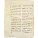 Czasopismo GAZETA KRAKOWSKA numer 8 z dnia 27 stycznia 1799 roku
