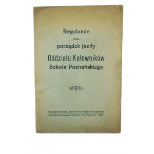 Regulamin oddziału Kołowników Sokoła Poznańskiego 1924 rok