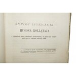 [BIBLIOTEKA POLSKA] ŚNIADECKI Jan - Żywoty uczonych Polaków, zeszyt jeden, 1861r. w Krakowie