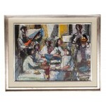 Zygmunt Menkes (1896 Lviv - 1986 Riverdale), Birthday party