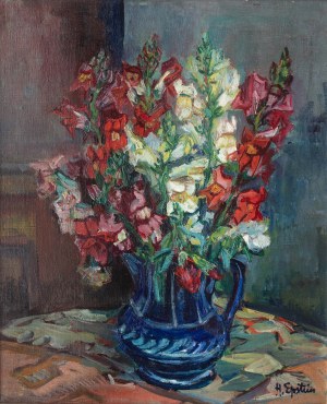 Henryk Epstein (1891 Łódź - 1944 Auschwitz), Kwiaty w wazonie