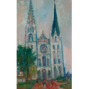 Jakub Zucker (1900 Radom - 1981 Nowy Jork), Katedra Notre-Dame de Chartres w Paryżu