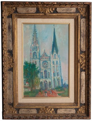 Jakub Zucker (1900 Radom - 1981 Nowy Jork), Katedra Notre-Dame de Chartres w Paryżu