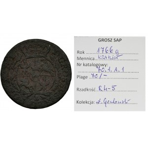 Poniatowski, Groschen Krakau 1766 g - VERY RARE