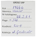 Poniatowski, Groschen Krakau 1766 G - VERY RARE