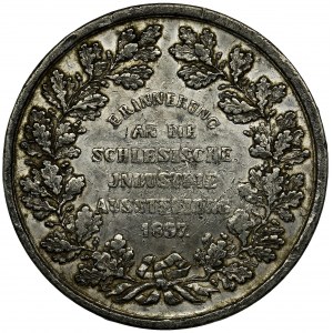 Silesian Industrial Exhibition, Medal Breslau 1857