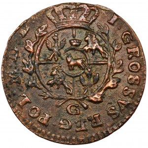 Poniatowski, Groschen Krakau 1768 G