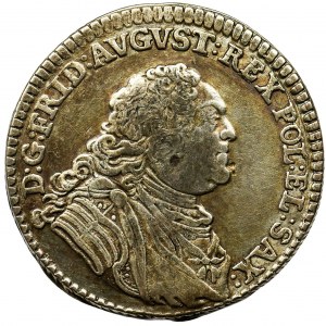 Augustus III of Poland, 1/6 Thaler Dresden 1763 FWôF