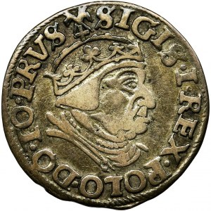 Sigismund I the Old, 3 Groschen Danzig 1539 - PRVS