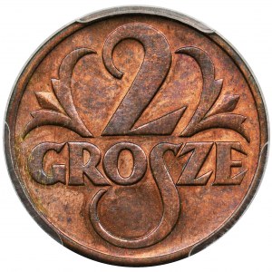 2 grosze 1938 - PCGS MS65 RB