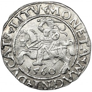 Sigismund II August, Halgroat Vilnius 1560 - L/LITV