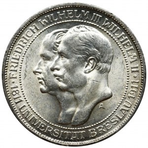 Niemcy, Królestwo Prus, Wilhelm II, 3 marki Berlin 1911 A