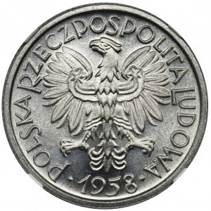 2 złote 1958, Jagody - NGC MS67