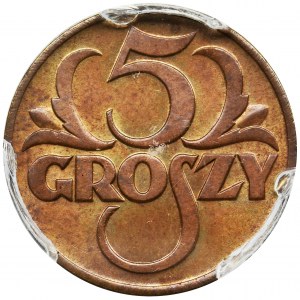 5 groszy 1939 - PCGS MS64 BN