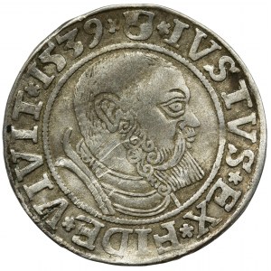 Prusy Książęce, Albrecht Hohenzollern, Grosz Królewiec 1539