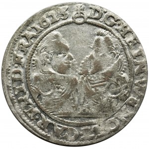 Silesia, Heinrich Wenzel and Karl Friedrich, 24 Kreuzer Öls 1623
