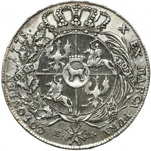 Poniatowski, Thaler Warsaw 1778 EB
