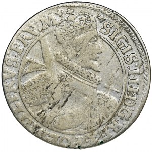 Sigismund III Vasa, 1/4 thaler Bromberg 1621 - PRV M